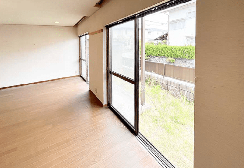 室内の確認、簡易清掃