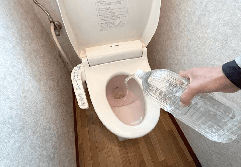 台所・浴室・トイレ・洗面台の通水と封水